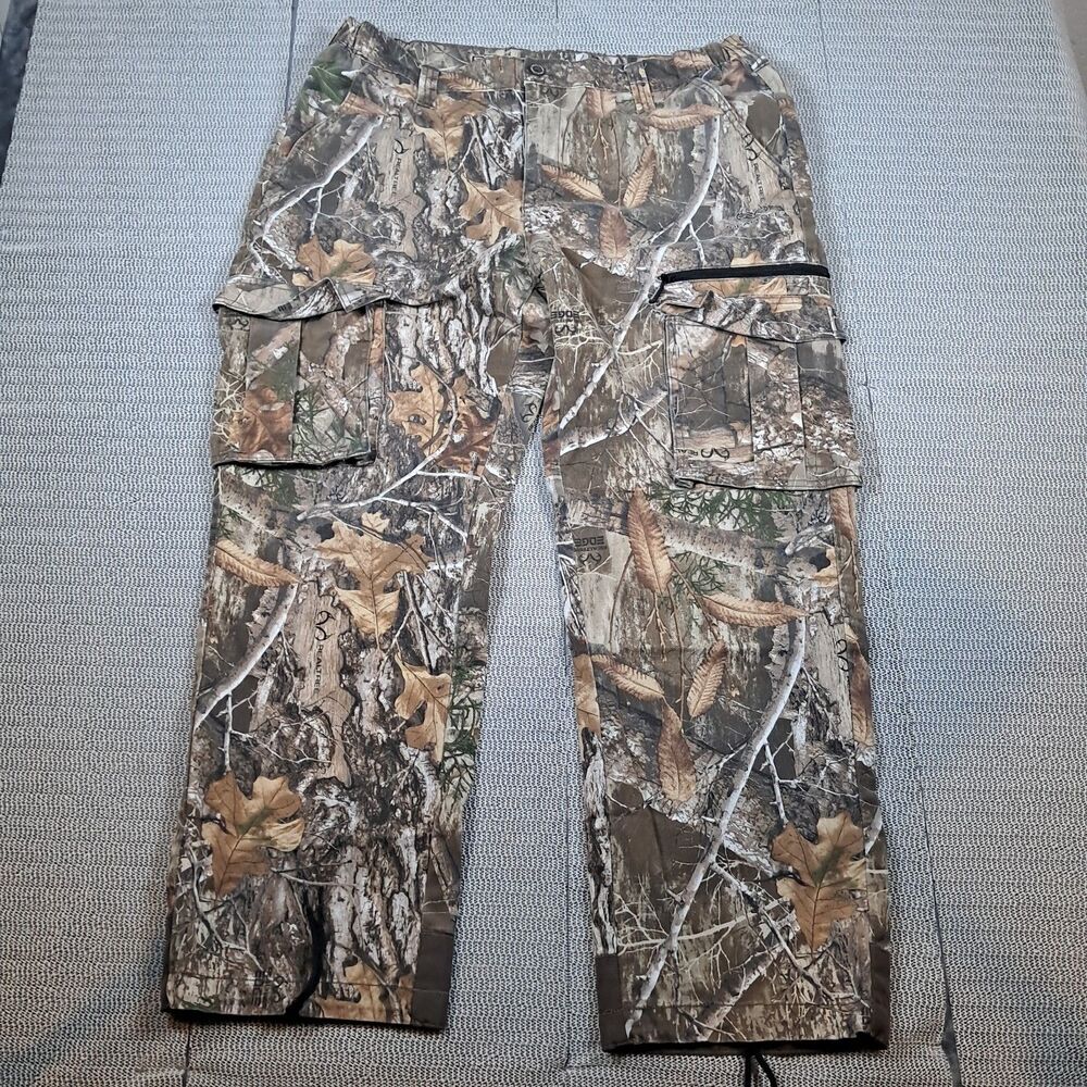 REALTREE Edge Hunting Camo Cargo Pants L 36-38